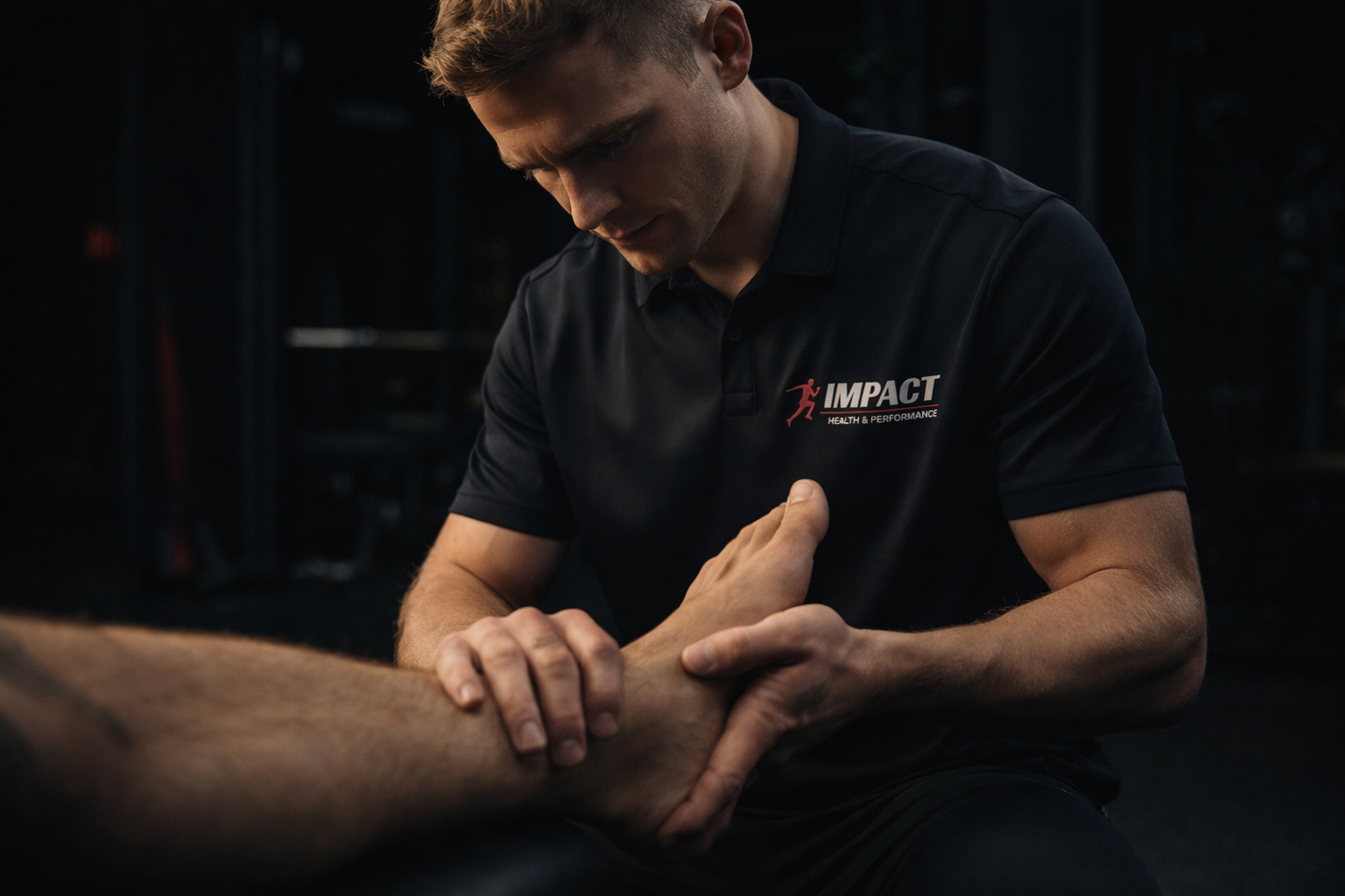 Therapeut van impact onderzoekt enkel